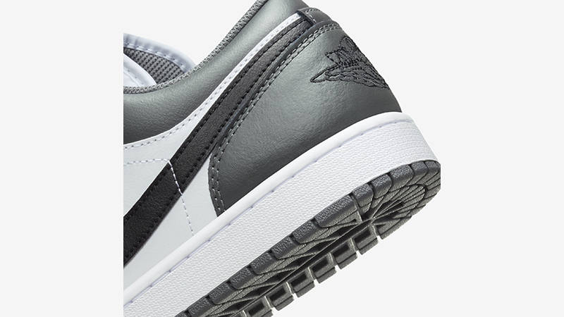 Air Jordan 1 Low Iron Grey 553558-152 heel