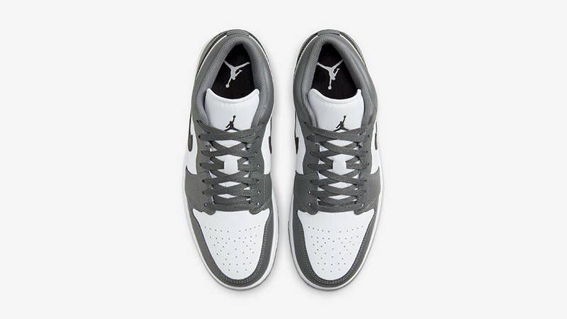 Air Jordan 1 Low Iron Grey 553558-152 middle
