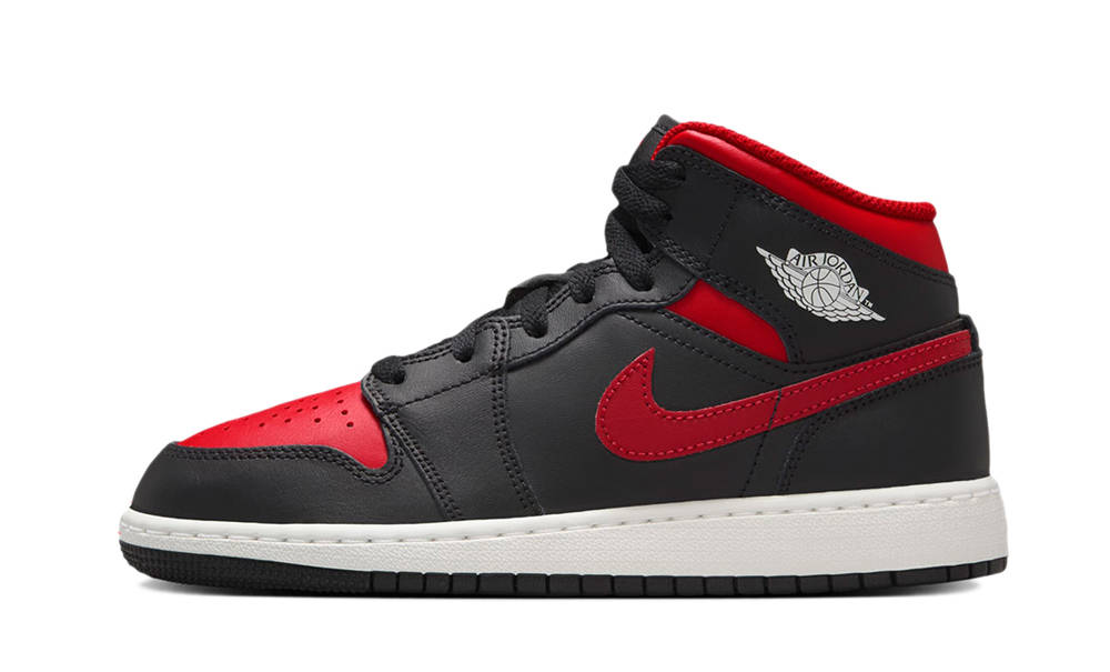 Air Jordan 1 Mid GS Bred DQ8423-067