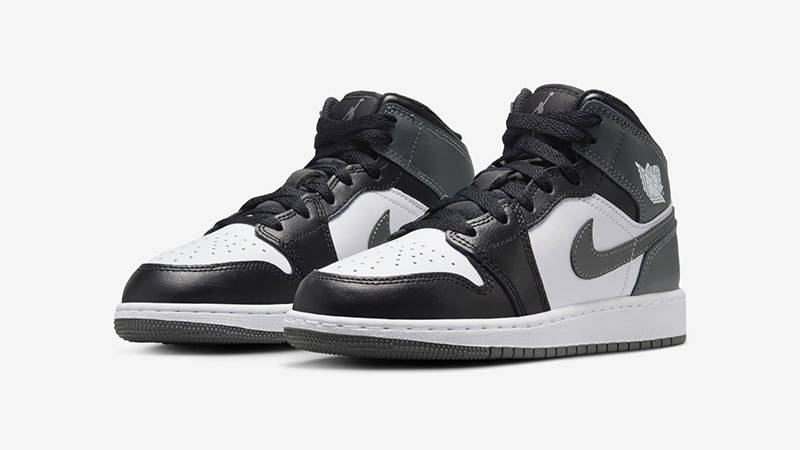 Air Jordan 1 Mid GS Iron Grey DQ8423-001 front