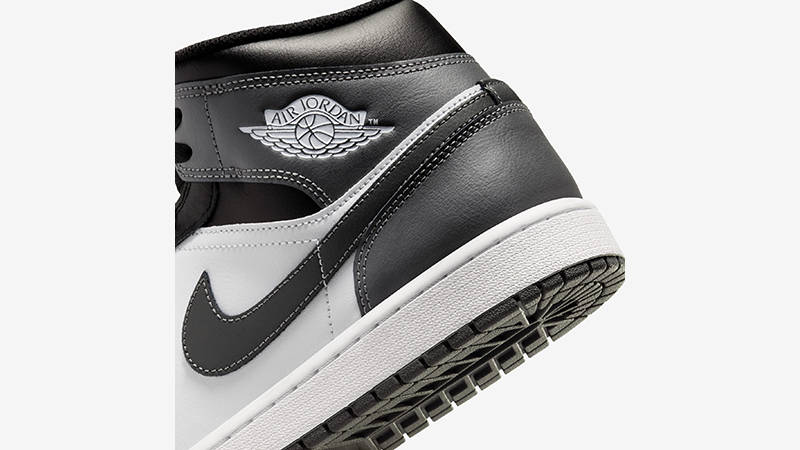 Air Jordan 1 Mid Iron Grey DQ8426-001 heel
