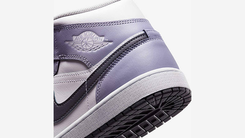grey and purple air jordans