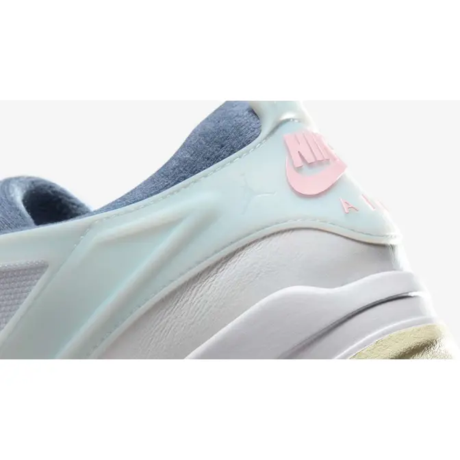 Air Jordan 4RM Diffused Blue Prism Pink Closeup