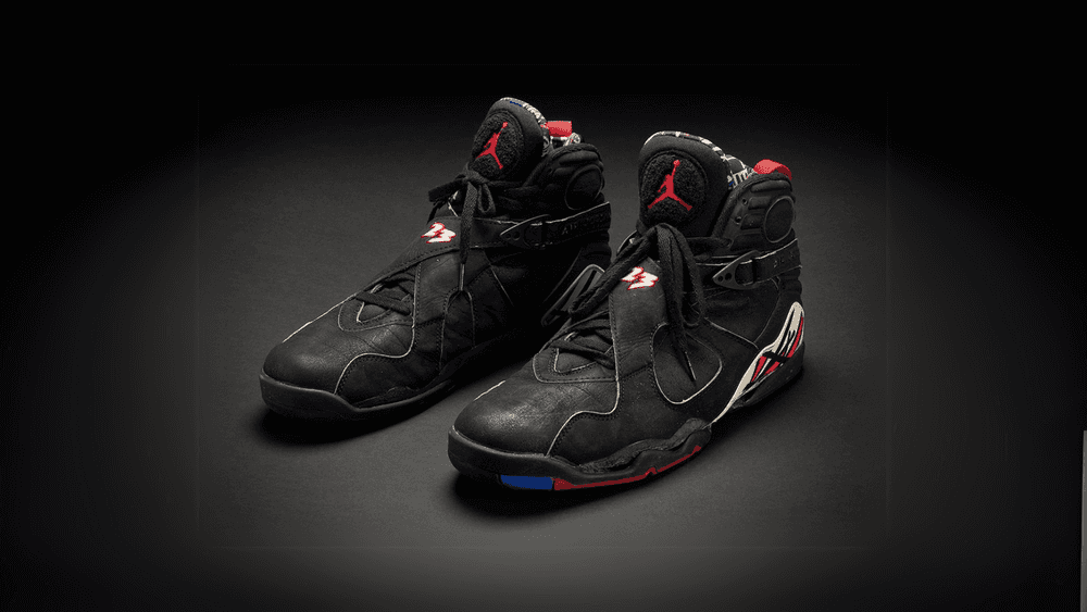 via Sotheby’s Michael Jordan’s Game Worn Air Jordan 8s Set to Score Big at Sotheby’s Auction