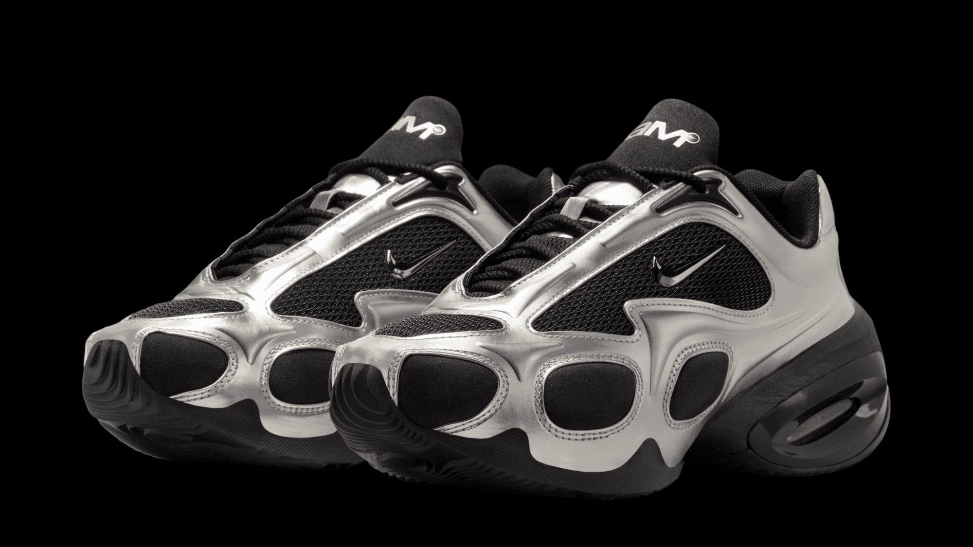 Nike Air Max Muse Black Metallic Silver