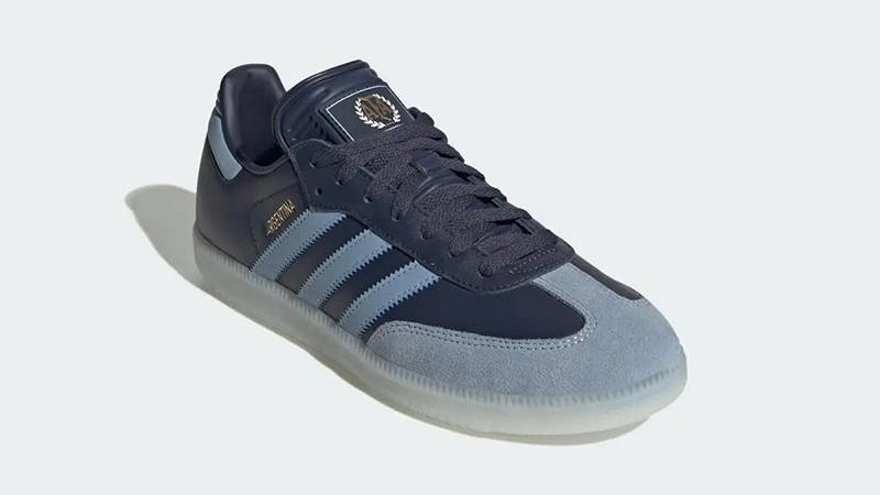 Argentina Football Association × adidas Samba Indoor Shadow Navy JR6352 front