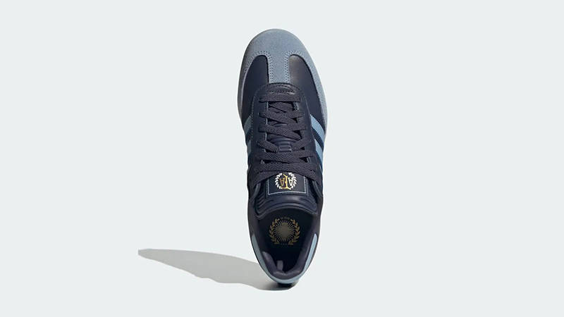 Argentina Football Association × adidas Samba Indoor Shadow Navy JR6352 middle