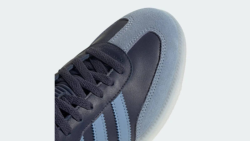 Argentina Football Association × adidas Samba Indoor Shadow Navy JR6352 toe