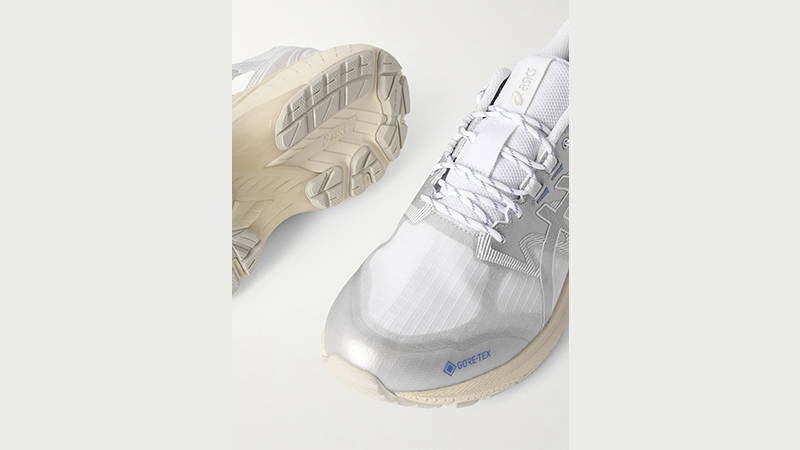 ASICS Gel-Terrain Gore-Tex White Pure Silver 1203A457-100 side