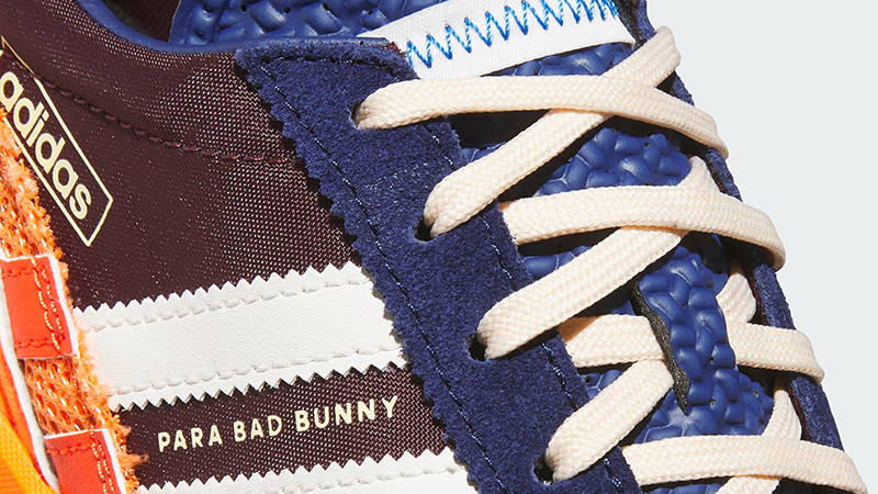 Bad Bunny x adidas adiZero SL 72 Maroon JP8815 Detail