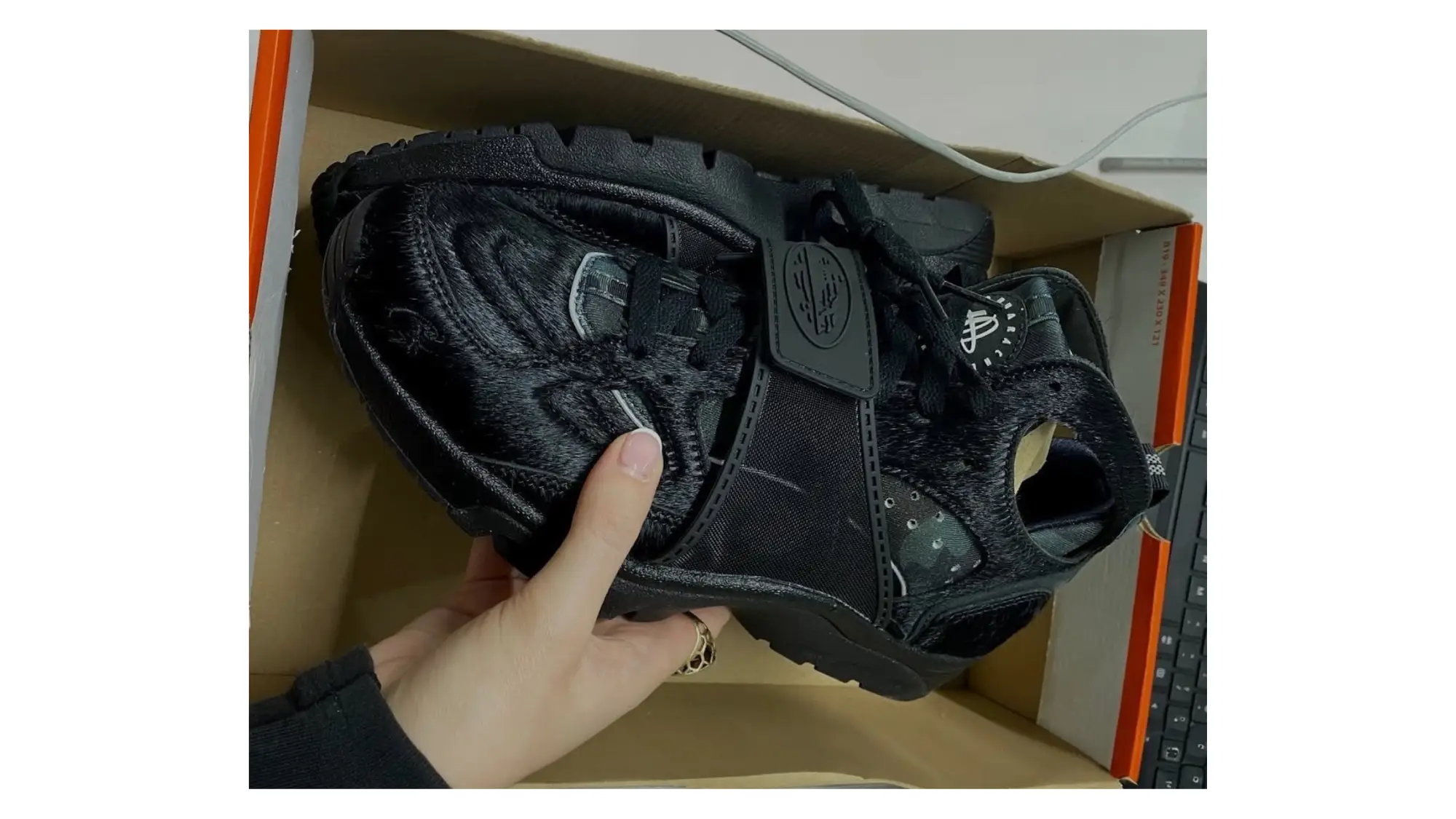 The Next Corteiz x Nike Air Trainer Huarache is Going Full