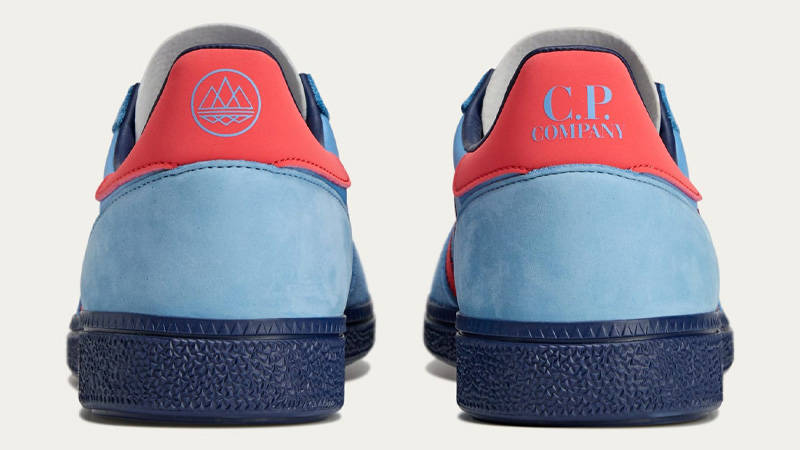 C.P. Company x adidas Manchester Spezial Light Blue Back