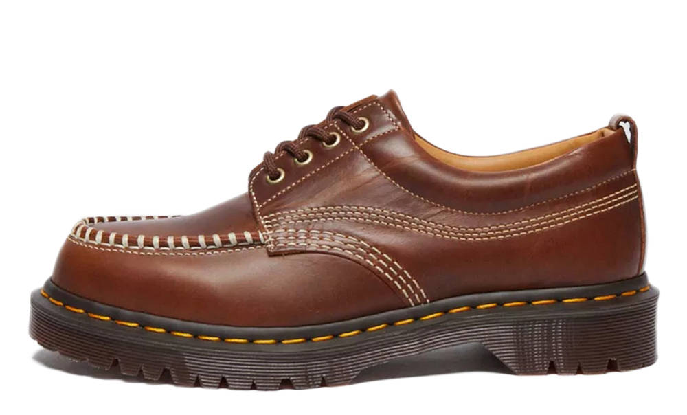 Dr. Martens Lowell Leather Moc Toe Butterscotch 31817243