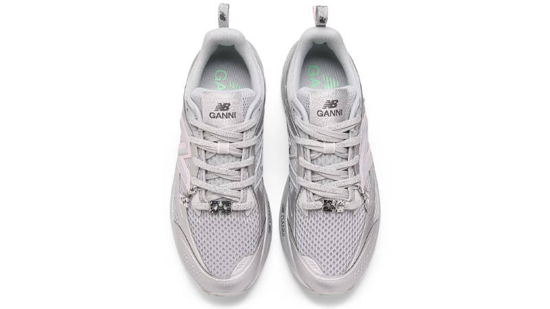 GANNI x New Balance Fresh Foam Silver Metallic Middle
