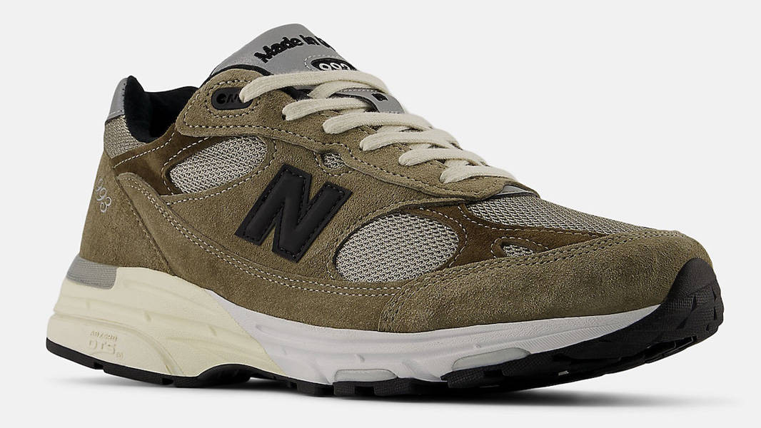 JJJJound x New Balance 993 Brown Cream Front