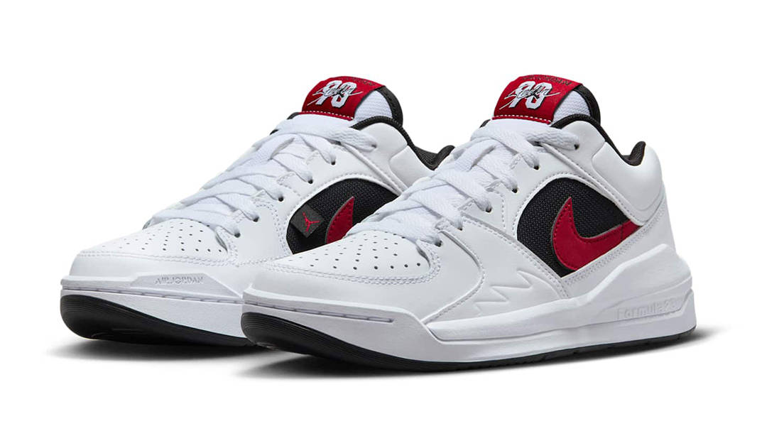 Jordan Stadium 90 GS White Black Gym Red DX4399-116 Side