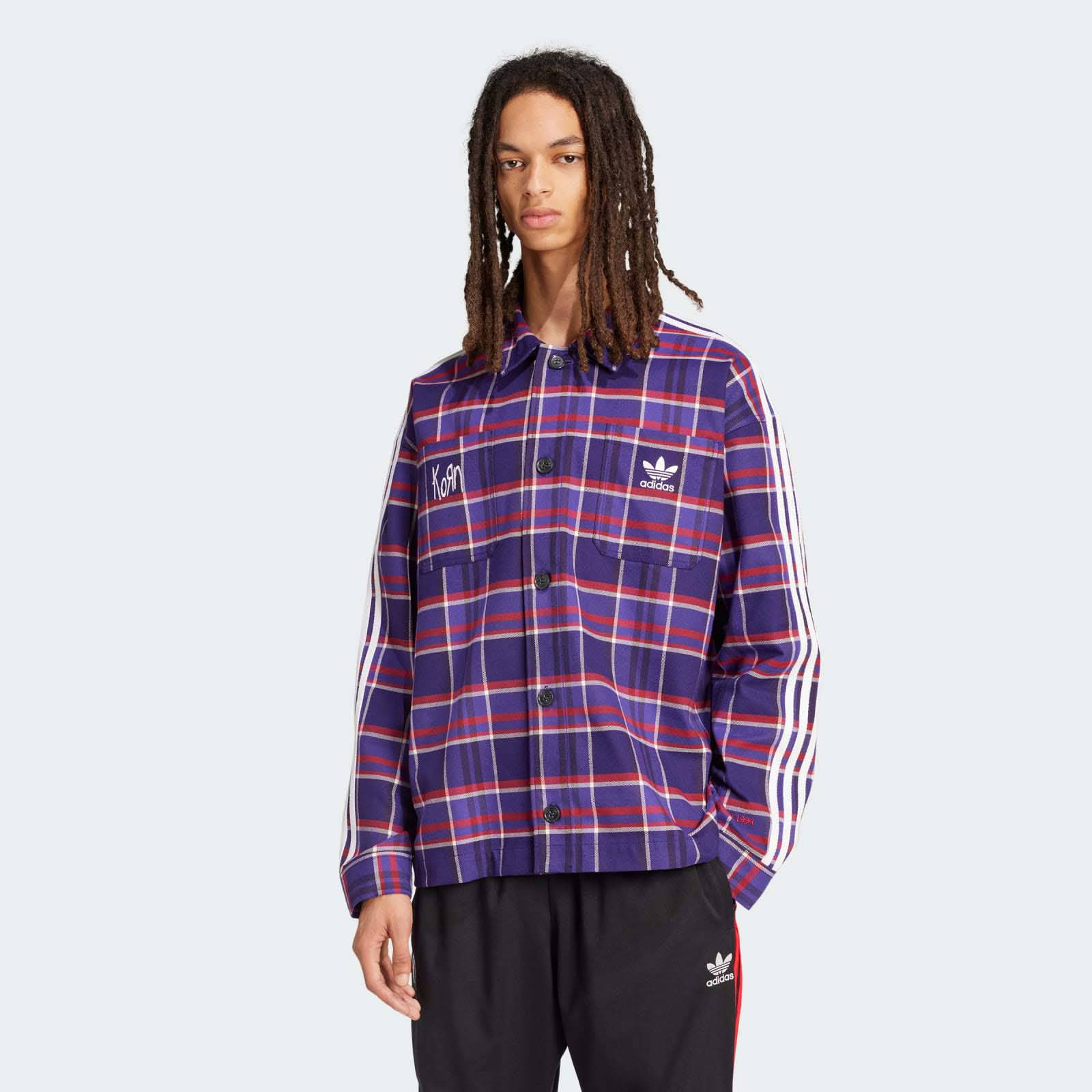 Korn x adidas Overshirt Multicolor Front