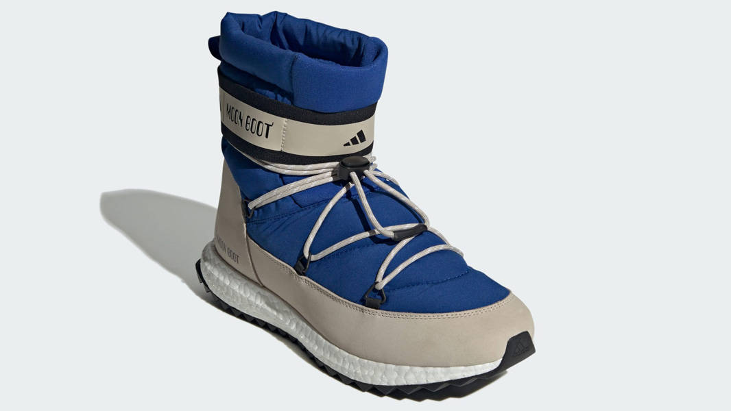 Moon Boot x adidas Moonboost High Power Blue Front