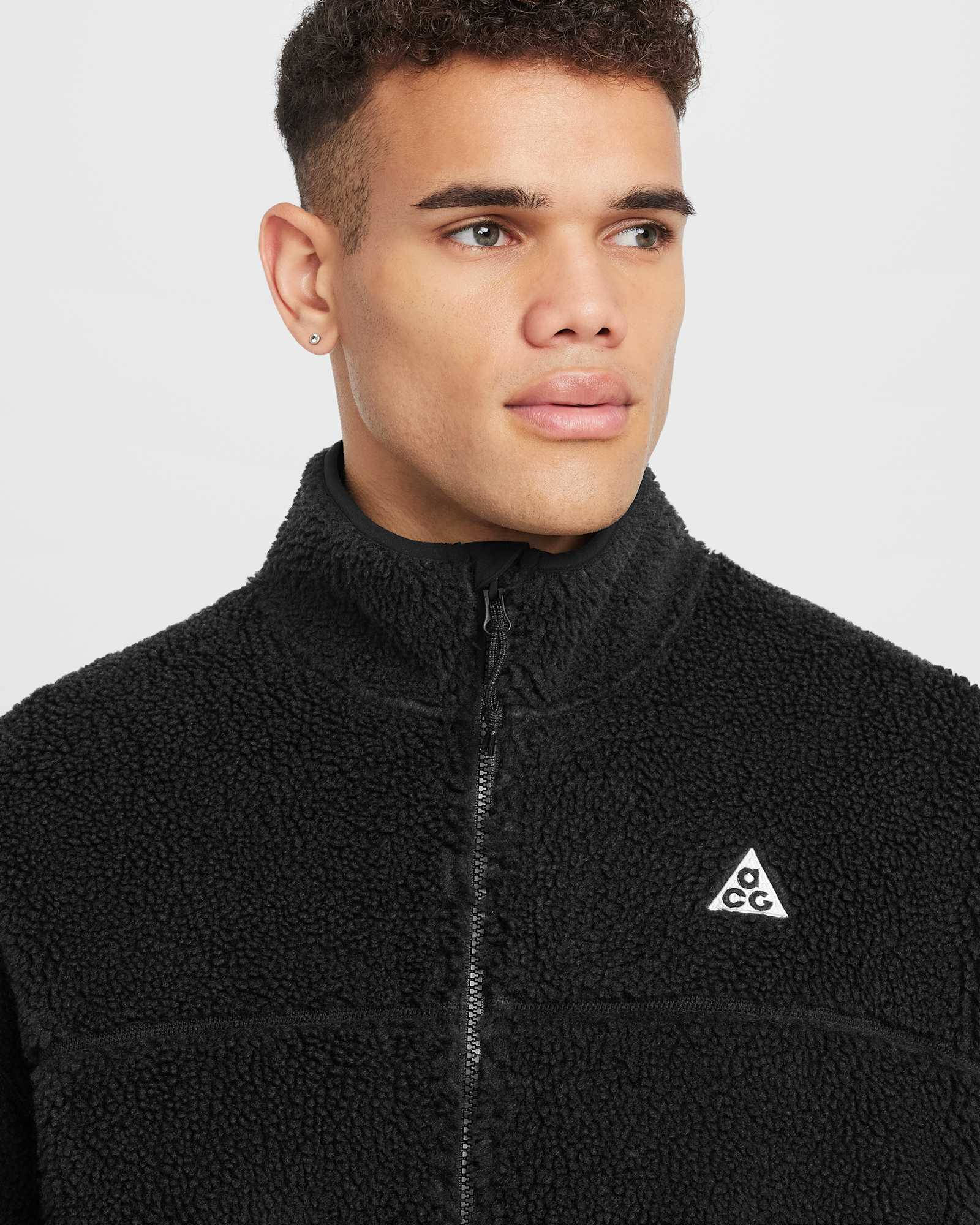 Nike ACG Canwell Glacier Therma-FIT ADV Windproof Jacket Black Front