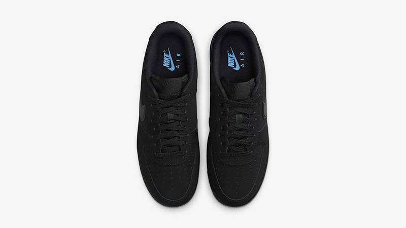 Nike Air Force 1 Low Black University Blue HV6223-001 middle