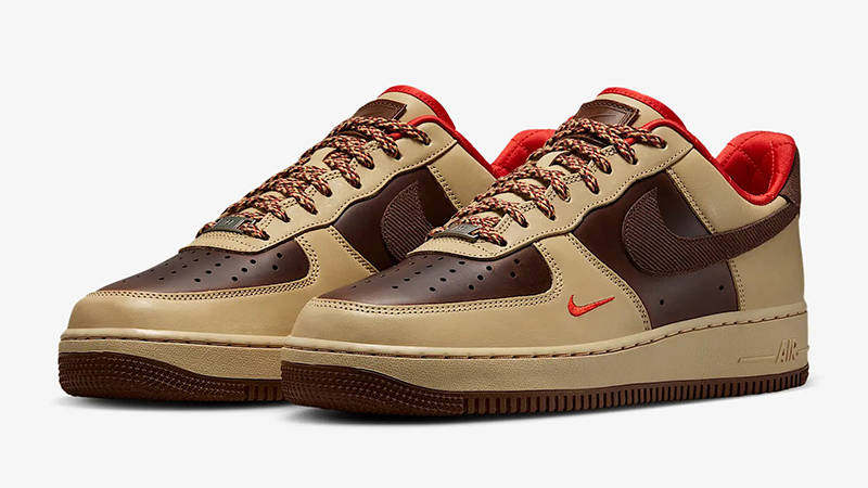 Nike Air Force Low Light British Tan Cacao Wow HQ3447-222