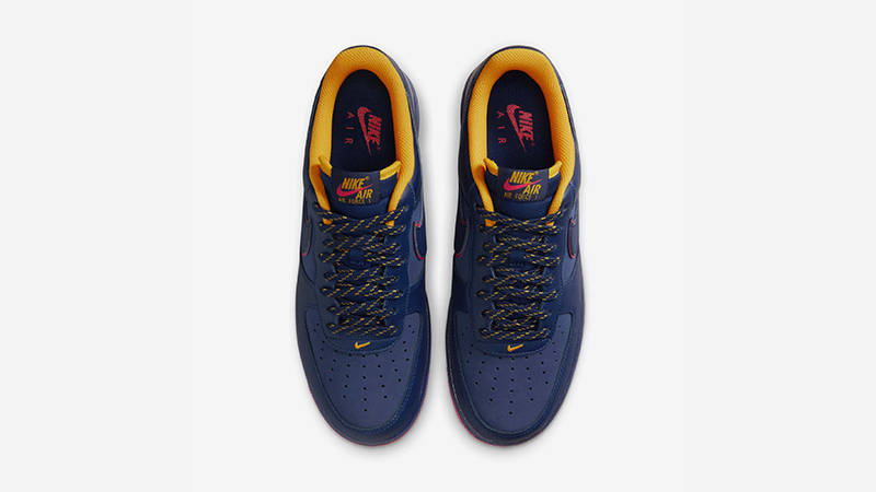 Nike Air Force 1 Low Retro Pack Navy Gold HV5752-410 middle