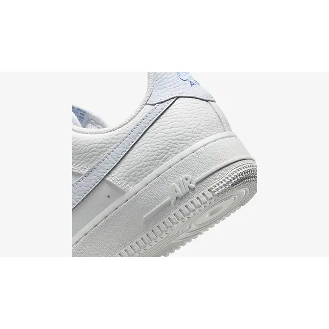 Nike Air Force 1 Low White Light Blue HV2511-100 heel