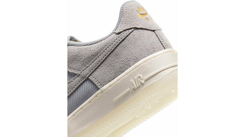 Nike Air Force 1 LV8 GS Light Smoke Grey FZ1022-001 heel