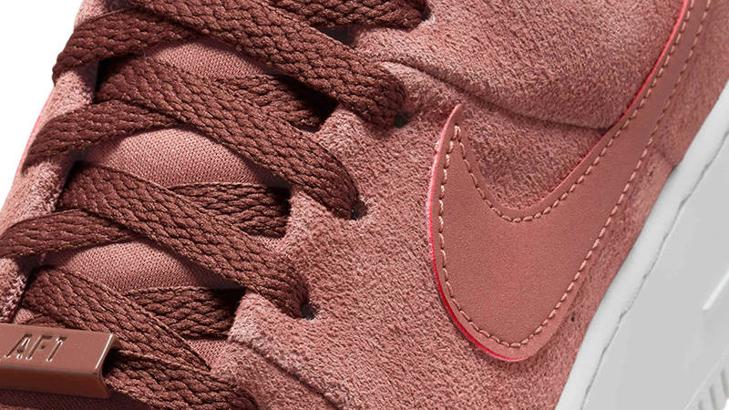 nike air force 1 sage red