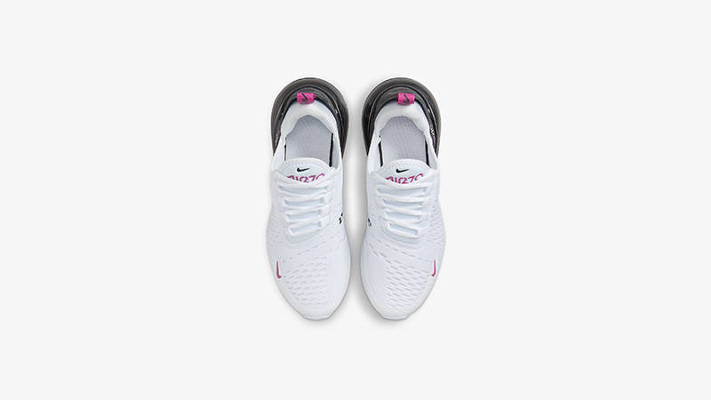 Nike Air Max 270 GS White Hot Fuchsia 943345-120 middle