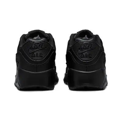 Nike Air Max 90 GS Triple Black Back