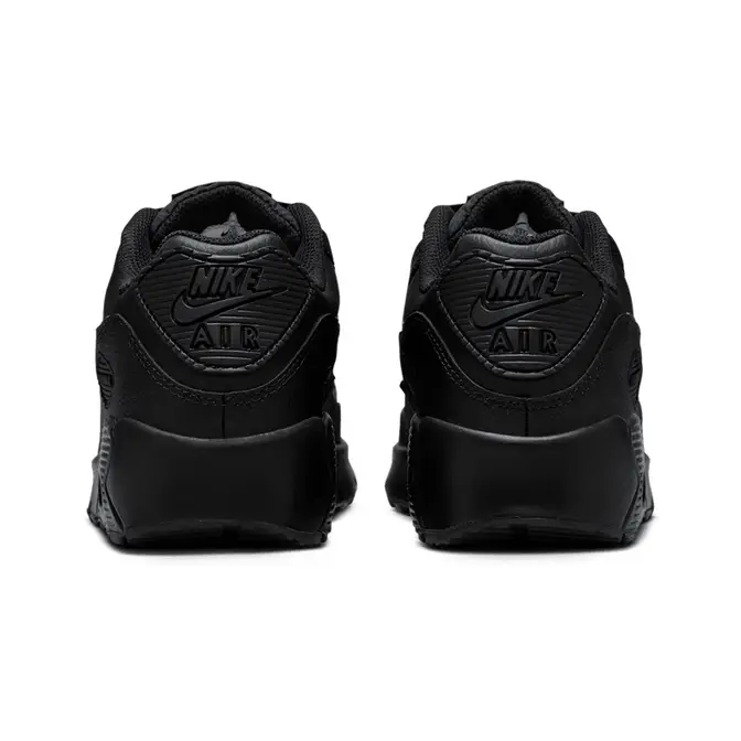 Nike Air Max 90 GS Triple Black Back