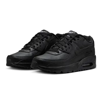 Nike Air Max 90 GS Triple Black Front