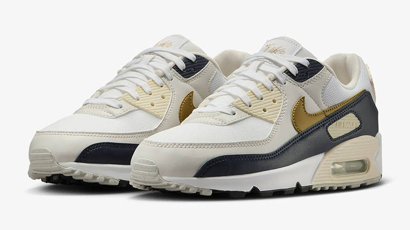 Nike Air Max 90 Next Nature White Obsidian HF3444-100 front
