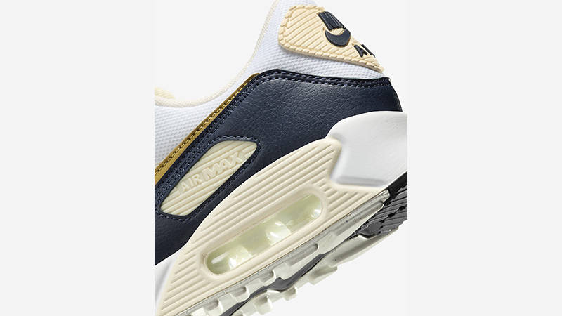 Nike Air Max 90 Next Nature White Obsidian HF3444-100 heel