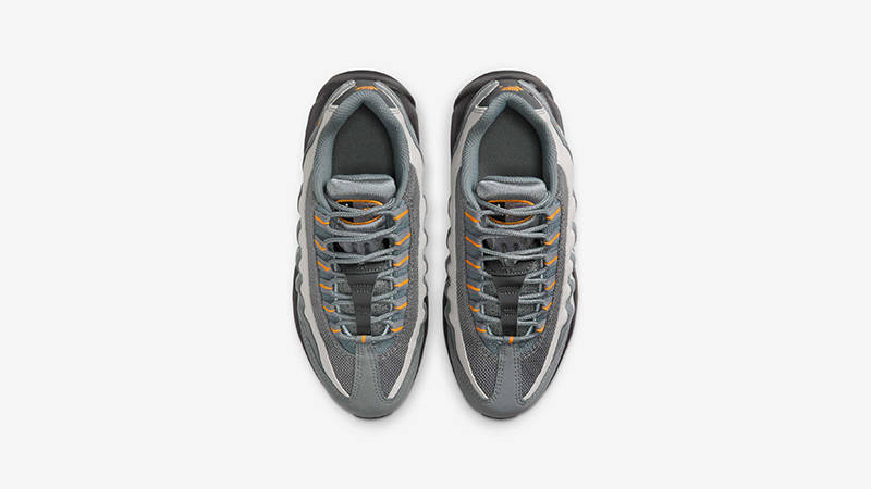 Air Max 95 Ultra Grey Orange Black Nike Air Max 95 GS Grey Orange