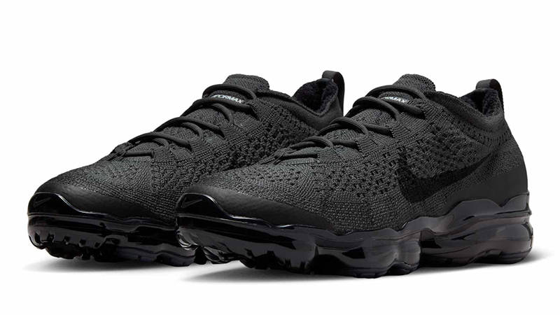 nike vapormax flyknit black grey