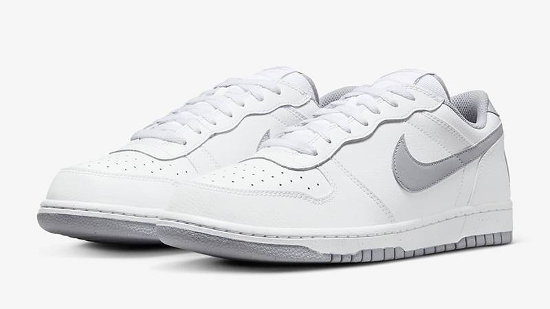 Nike Big Low White Wolf Grey 355152-106 front
