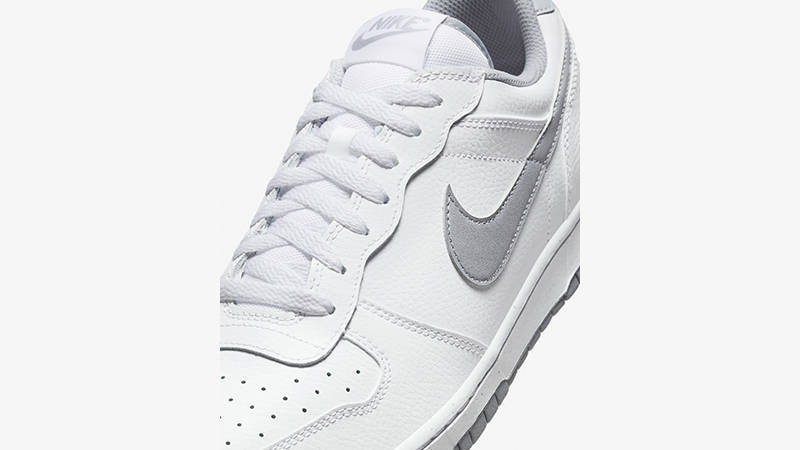 Nike Big Low White Wolf Grey 355152-106 tongue