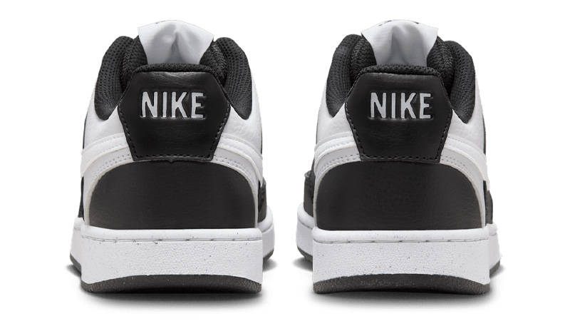 Nike Court Vision Low Next Nature Black White Back