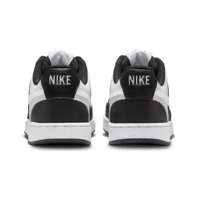 Nike Court Vision Low Next Nature Black White Back
