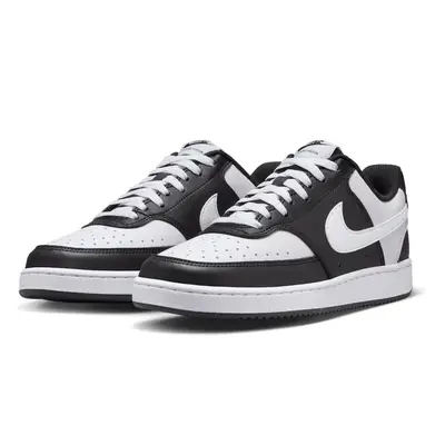 Nike Court Vision Low Next Nature Black White Front