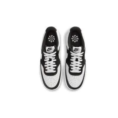 Nike Court Vision Low Next Nature Black White Middle
