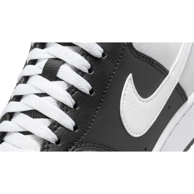 Nike Court Vision Low Next Nature Black White Side