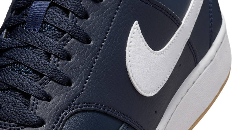 Nike Court Vision Low Obsidian White Side