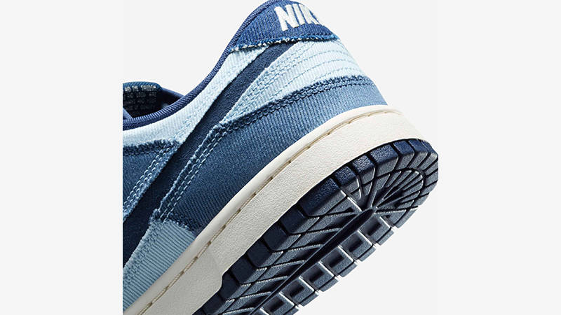 Nike Dunk Low Blue Denim HF3141-400 heel