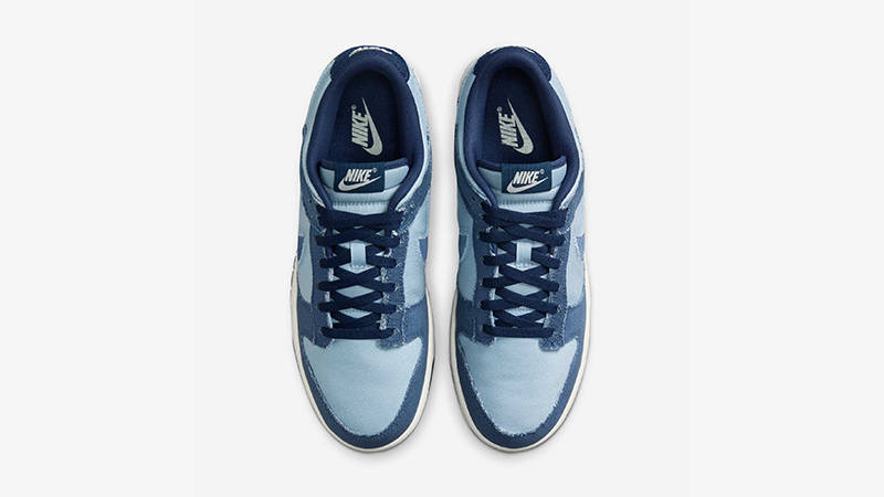 Nike Dunk Low Blue Denim HF3141-400 middle