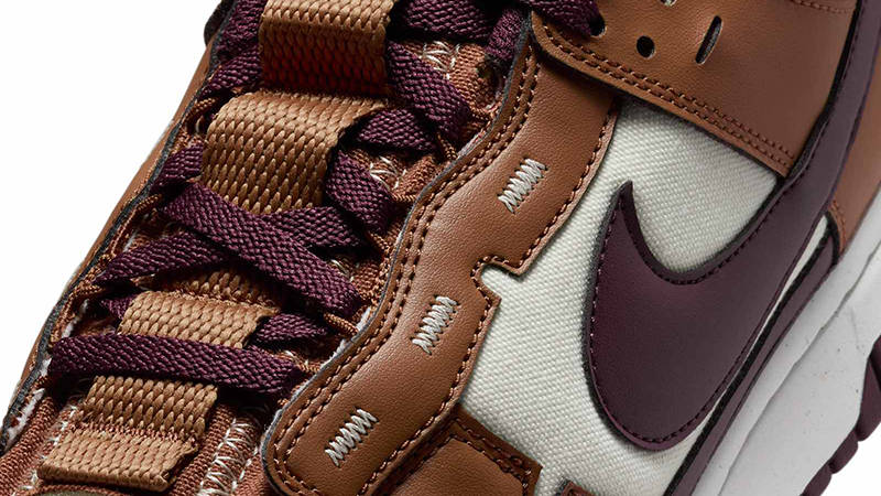 Nike Dunk Low Jumbo Light British Tan FQ8248-200 Detail
