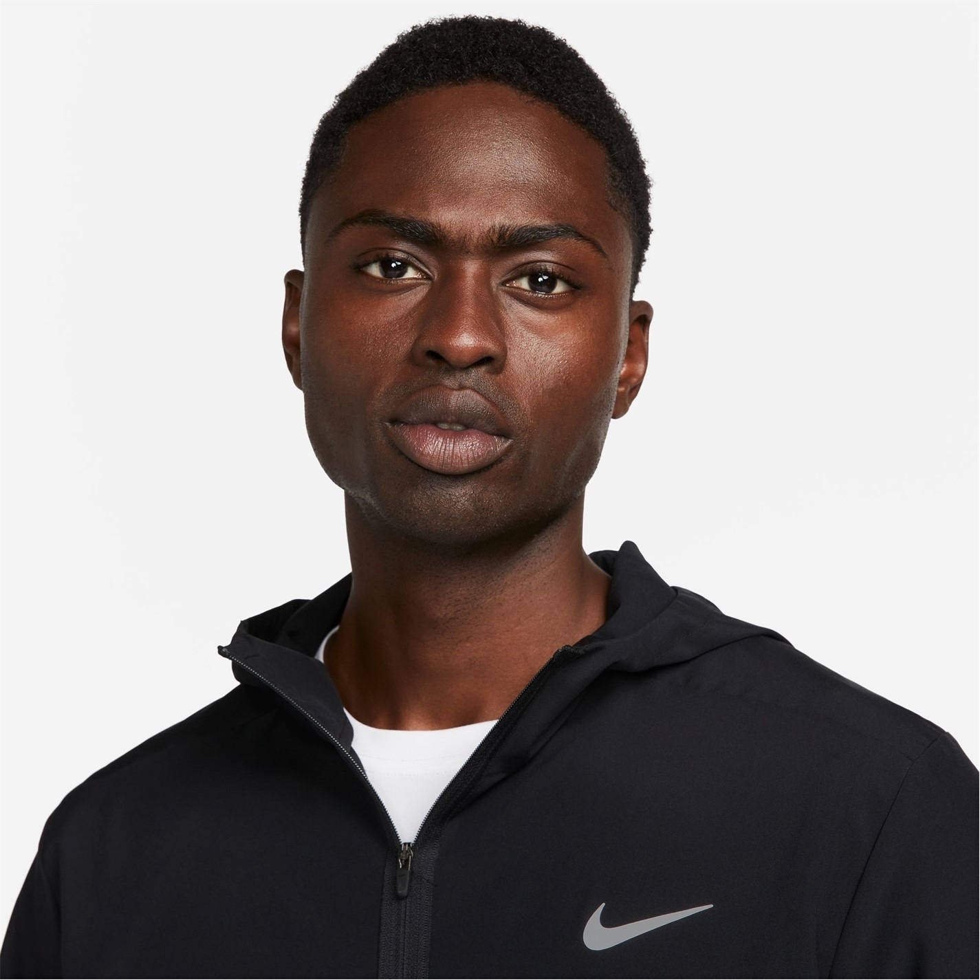 Nike Form Dri-FIT Hooded Versatile Jacket Black Front