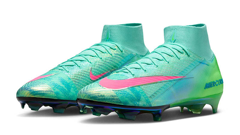 Nike Mercurial Superfly 10 Elite SE FG High-Top Football Boot Hyper Turquoise FQ8309-300 front